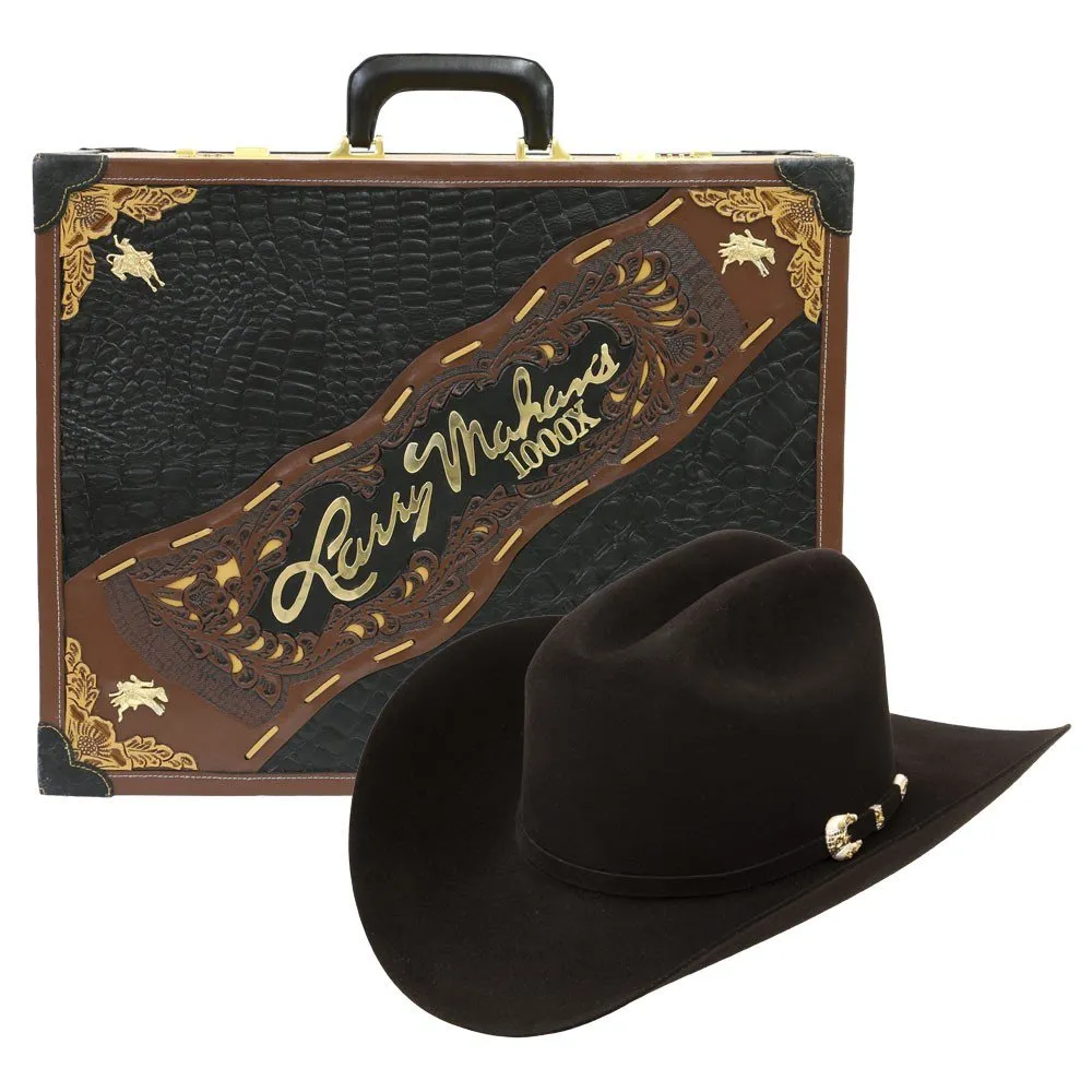 1000x Larry Mahan Imperial Hat Genuine Mink  Belly