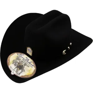 6x Larry Mahan Real Fur Felt Cowboy Hat Black