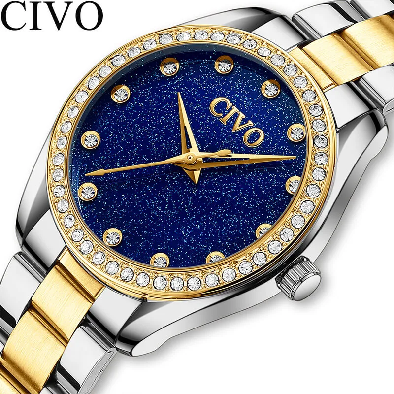8119C | Quartz Women Watch | Stainless steel Band
