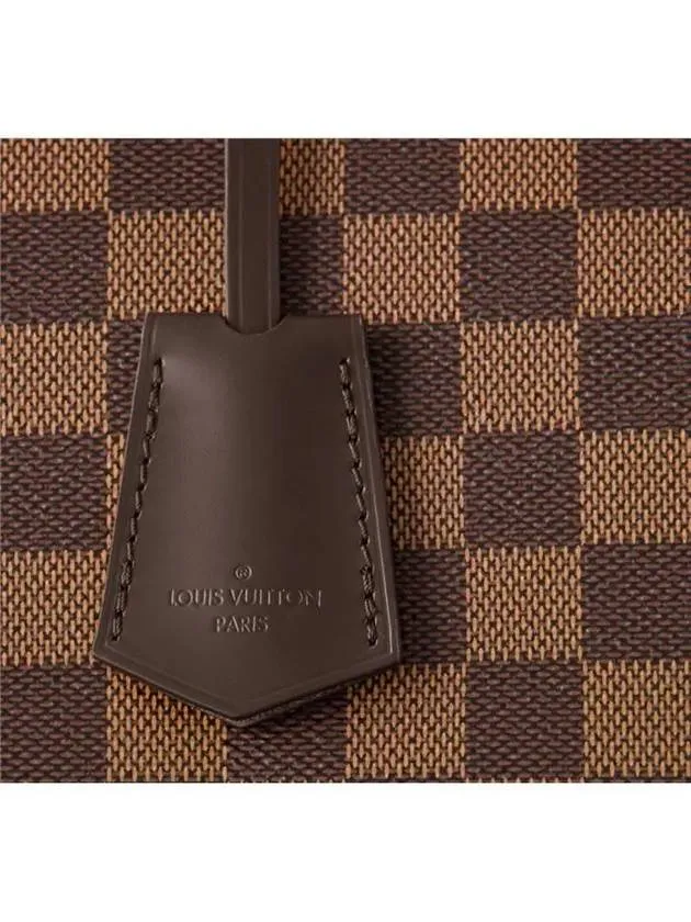 Alma PM Damier Tote Bag Brown