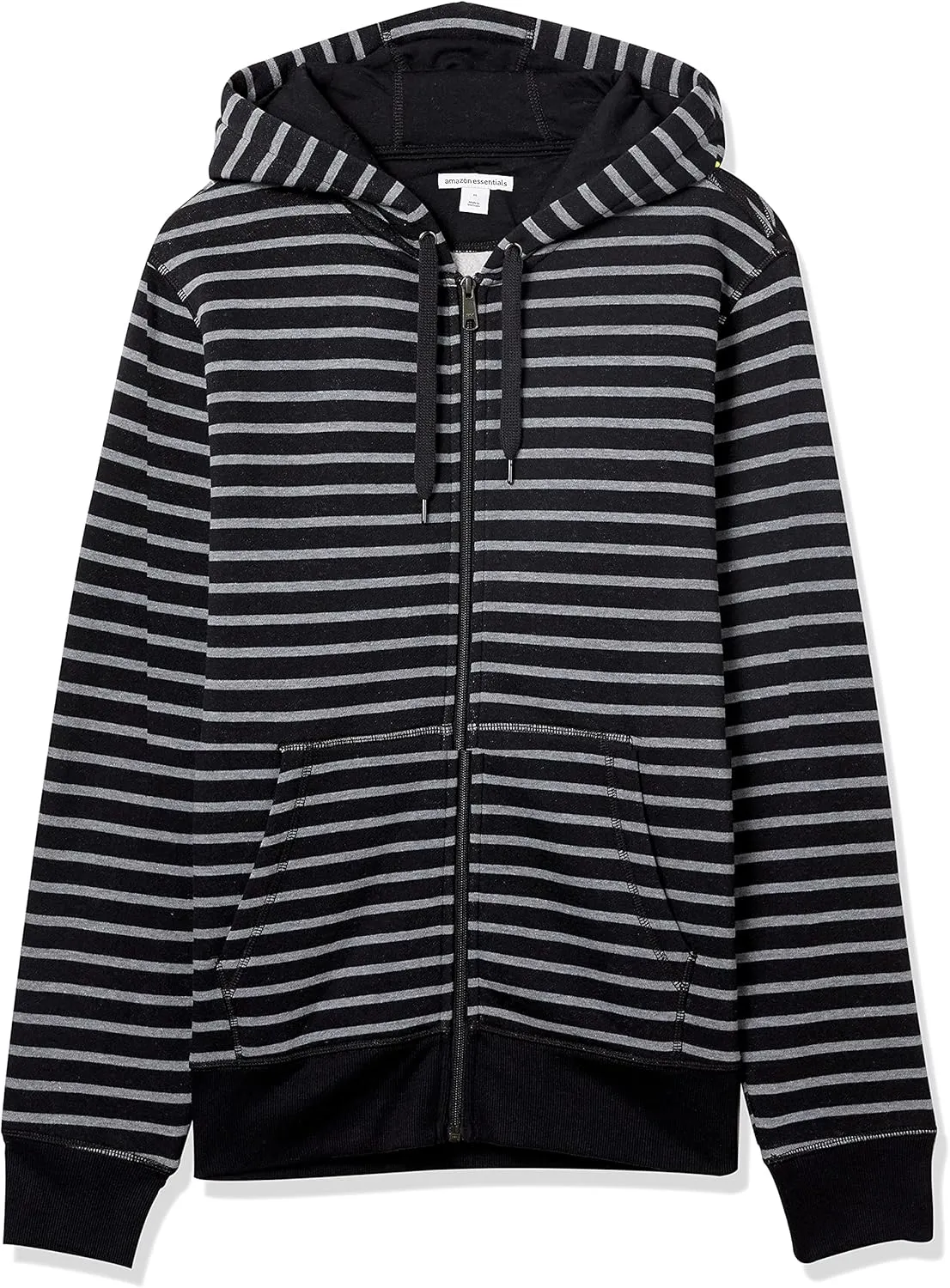 Amazon Essentials Men's Full-Zip Fleece Hoodie (Available in Big & Tall)