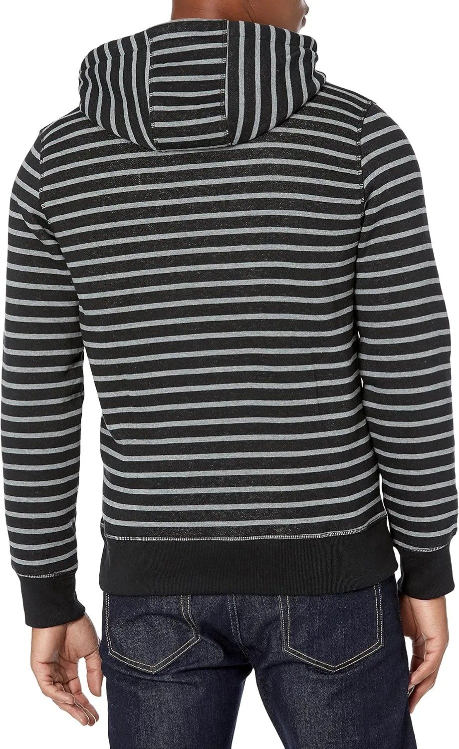 Amazon Essentials Men's Full-Zip Fleece Hoodie (Available in Big & Tall)