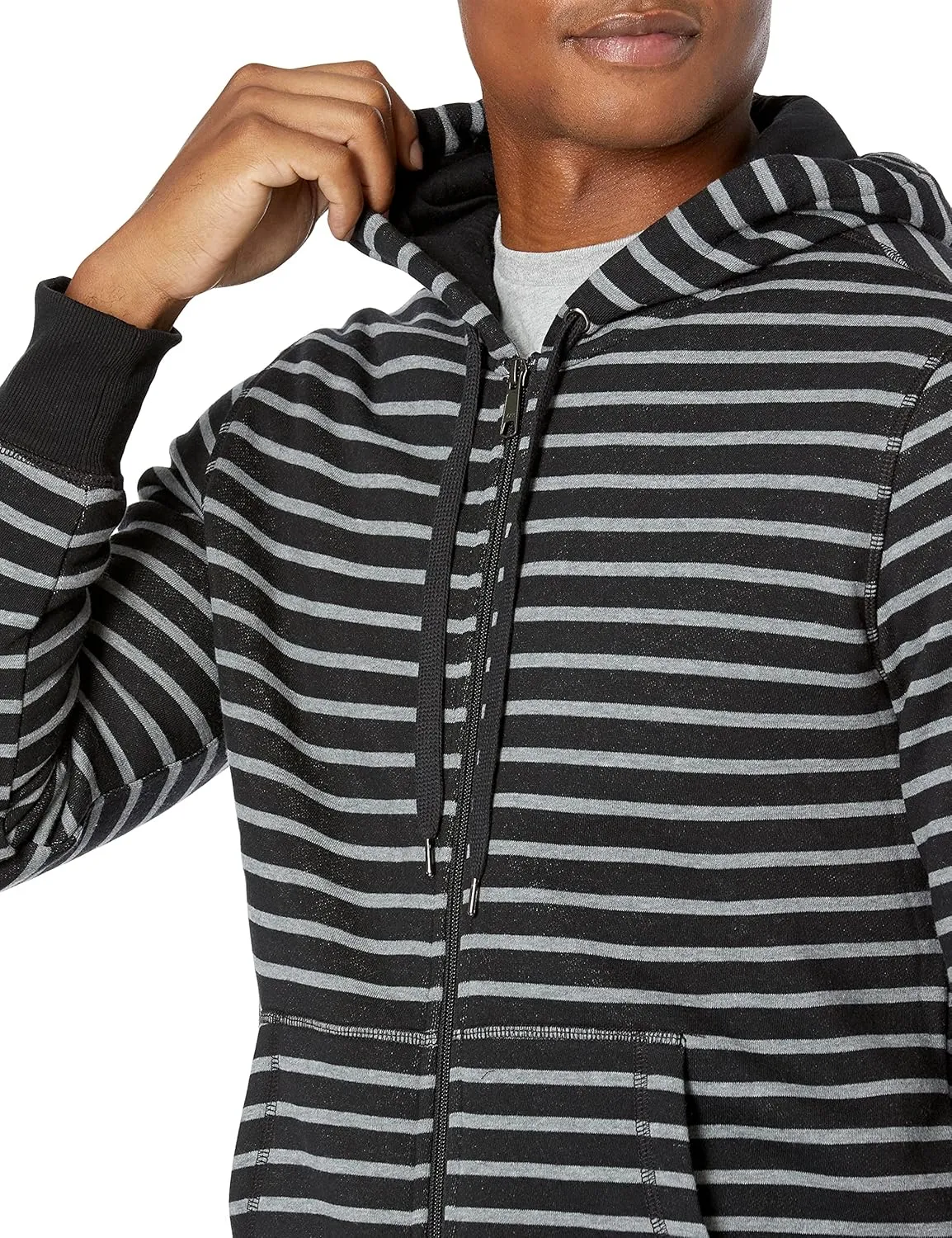 Amazon Essentials Men's Full-Zip Fleece Hoodie (Available in Big & Tall)