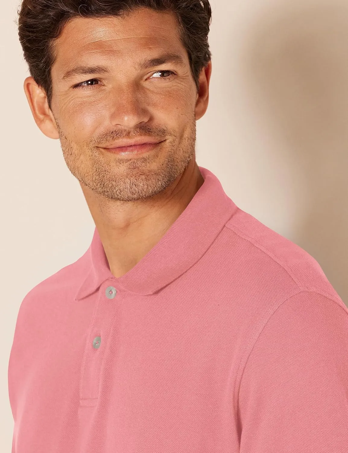 Amazon Essentials Men's Regular-Fit Cotton Pique Polo Shirt (Available in Big & Tall)
