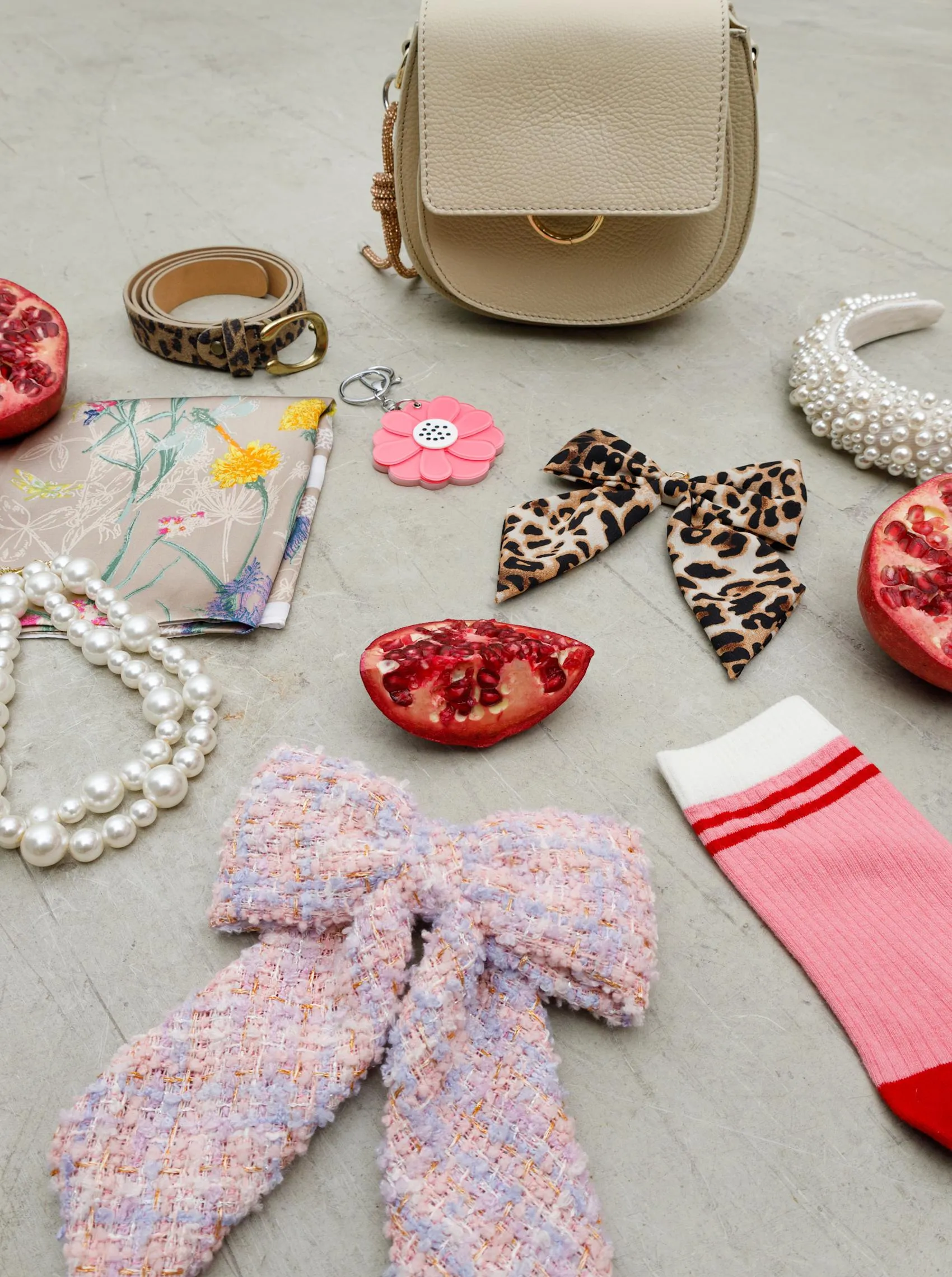 BCFLORENCIA mini scarves - Spring Floral
