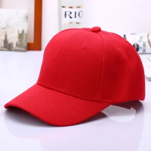 Cap Solid Color Baseball Cap | Casquette Hats Fitted Casual