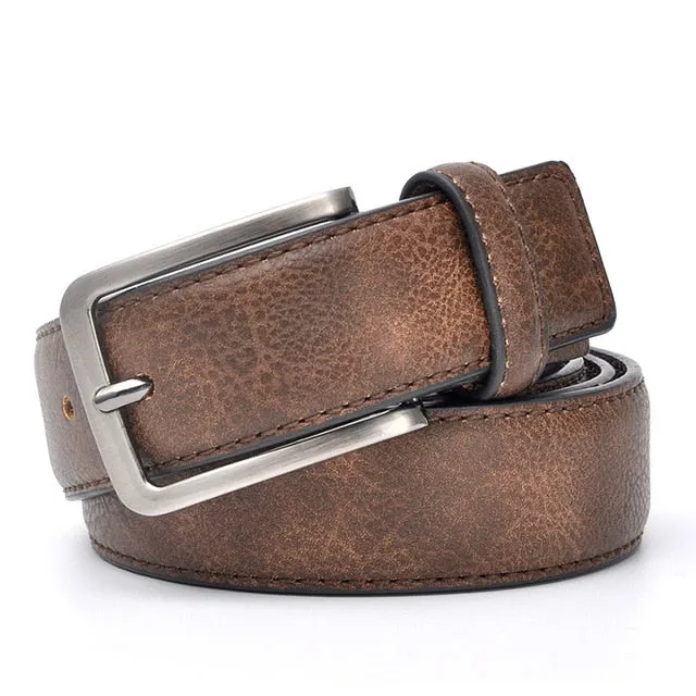 Casual Leather Trouser Waistband For Men