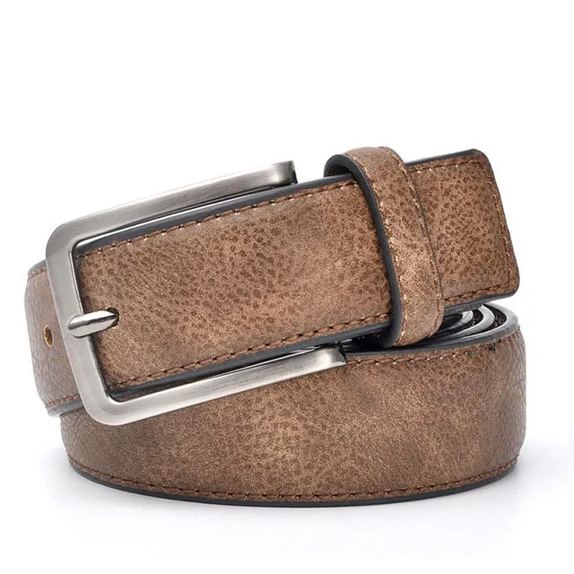 Casual Leather Trouser Waistband For Men