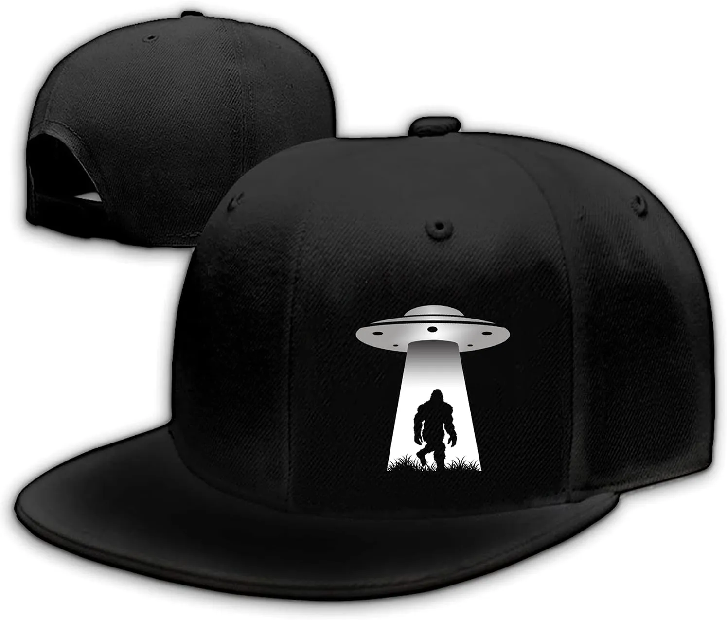 Chef Hat Flat Bill Hats for Men Funny Double Knives Kitchen Adjustable Baseball Cap Snapback Hat for Women