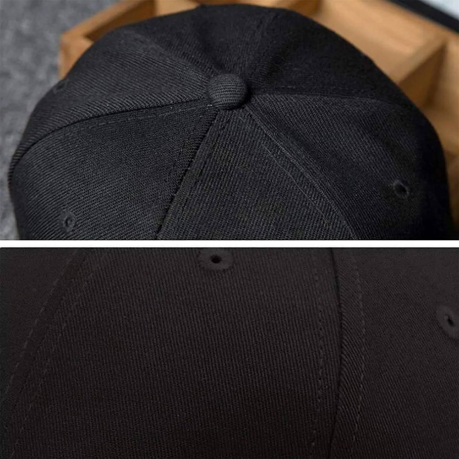 Chef Hat Flat Bill Hats for Men Funny Double Knives Kitchen Adjustable Baseball Cap Snapback Hat for Women