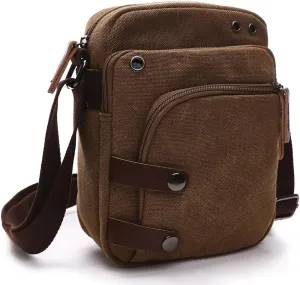 Collsants Mini Crossbody Bags for Women and Men - Small Purses and Handbags - Travel Bag - Canvas Shoulder Purse