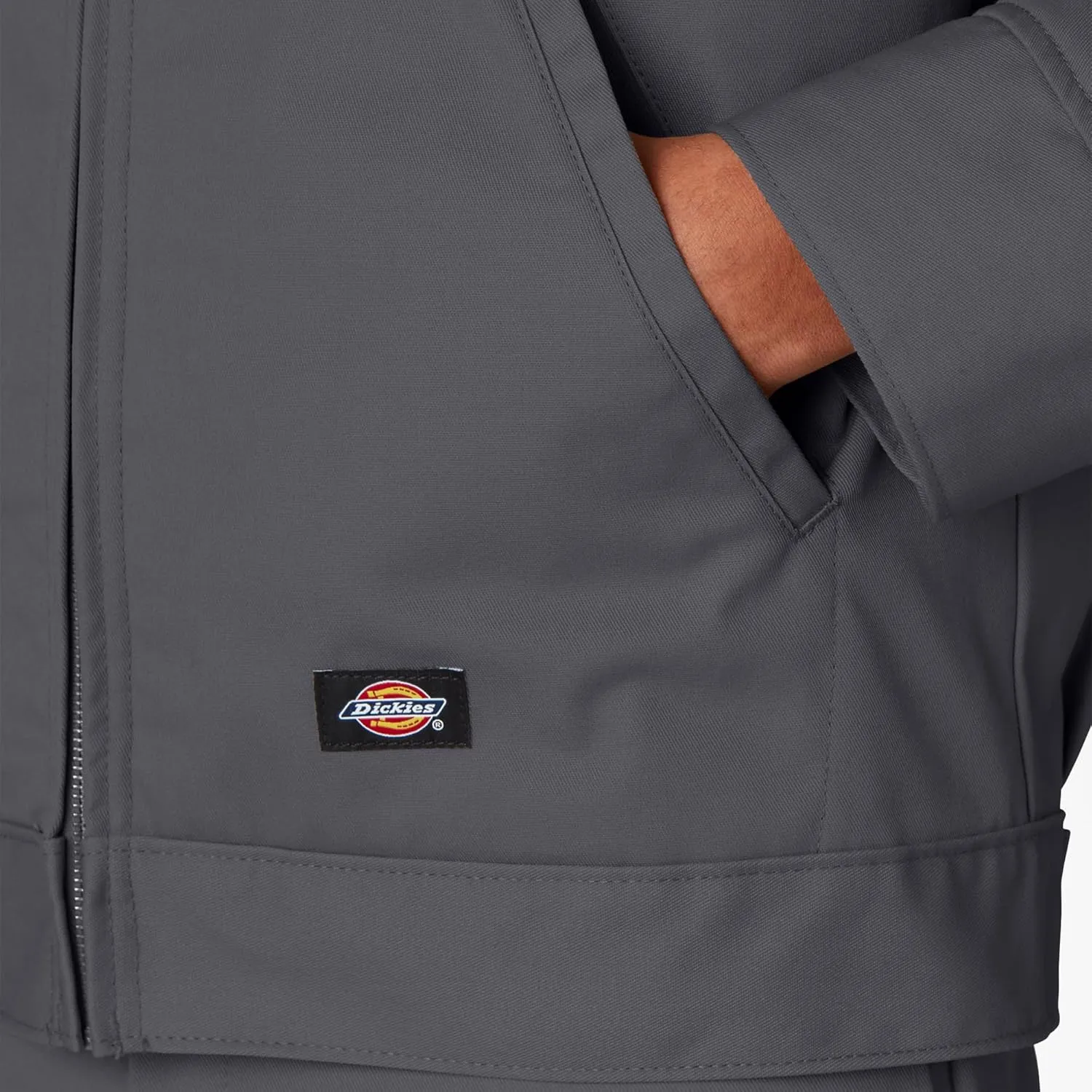 Dickies Men's Insulated Eisenhower Front-Zip Jacket