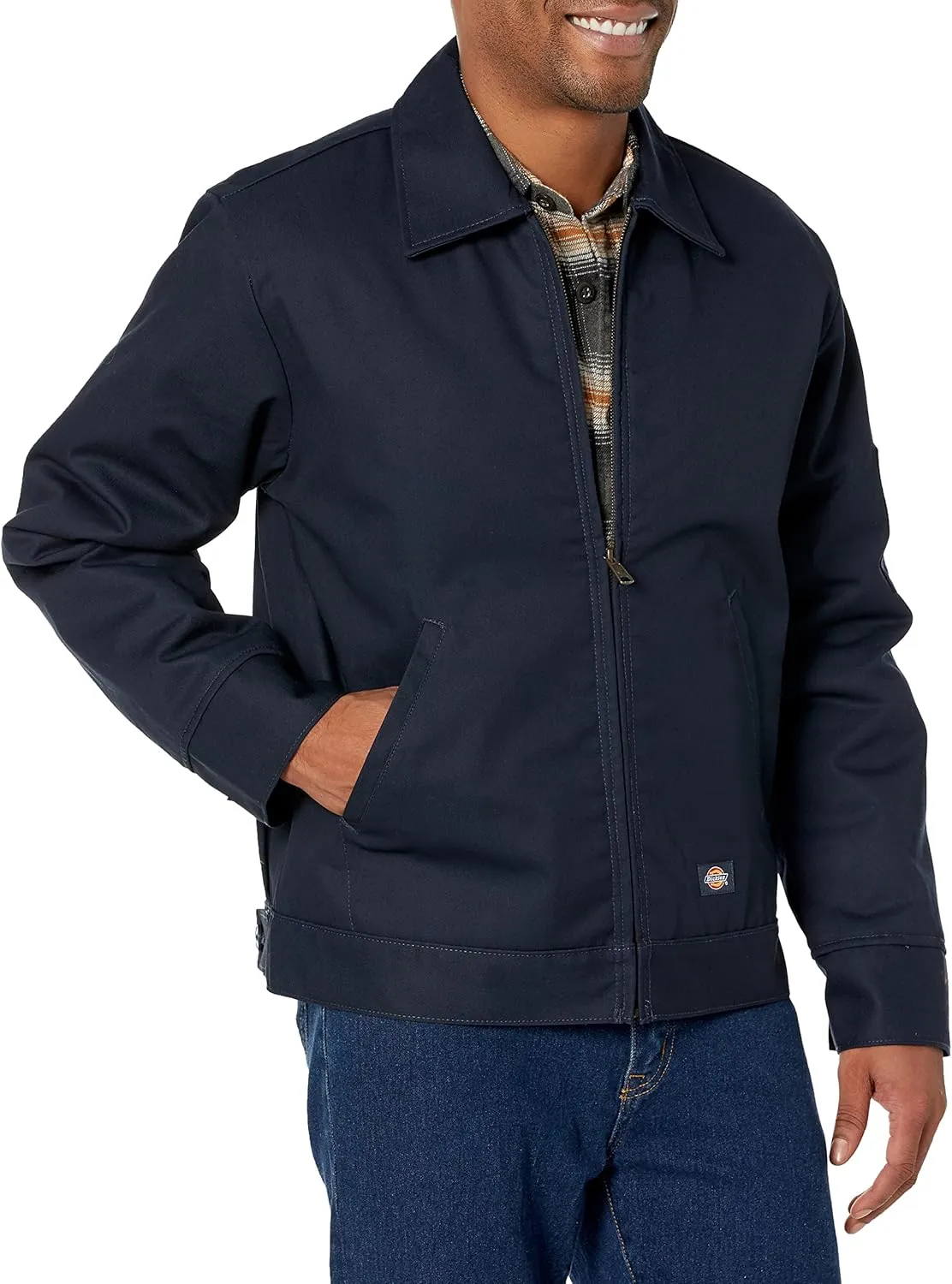 Dickies Men's Insulated Eisenhower Front-Zip Jacket