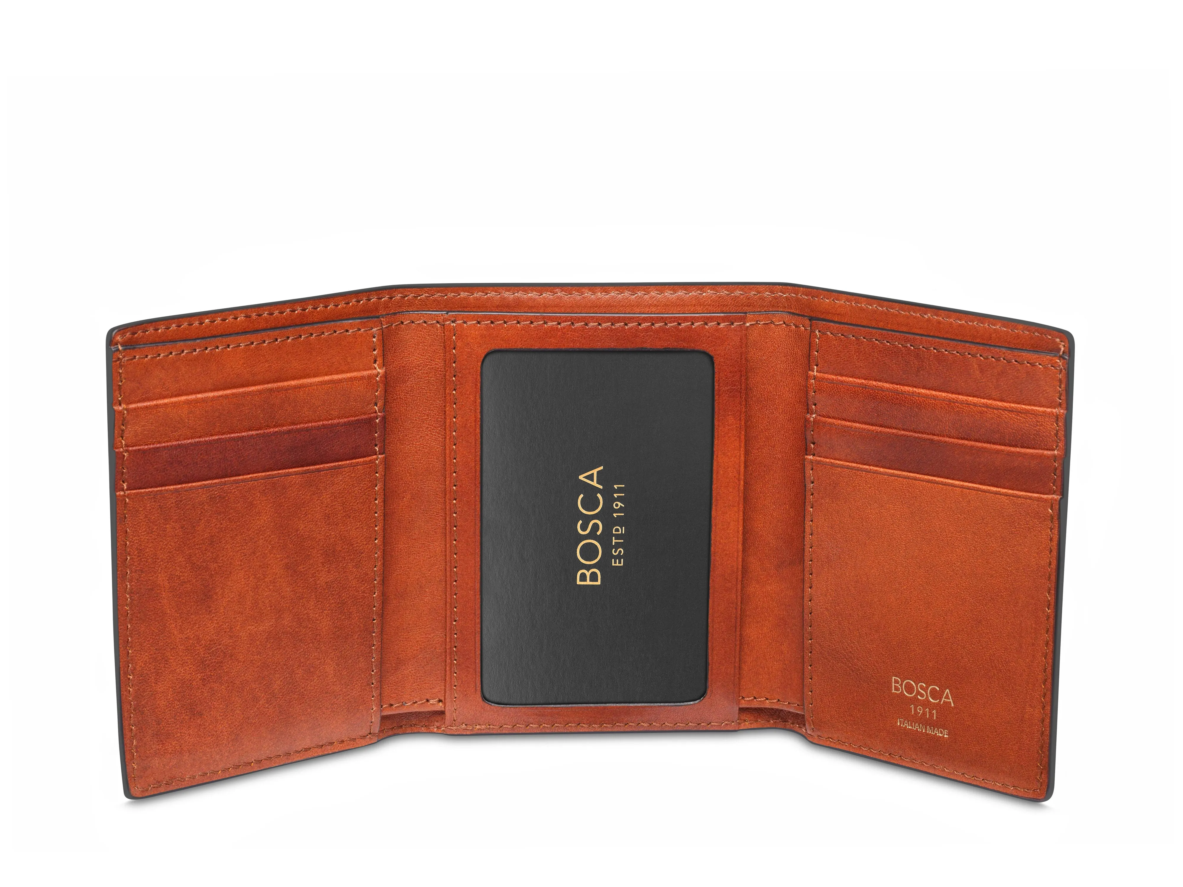 Dolce Italia Double I.D. Trifold Wallet