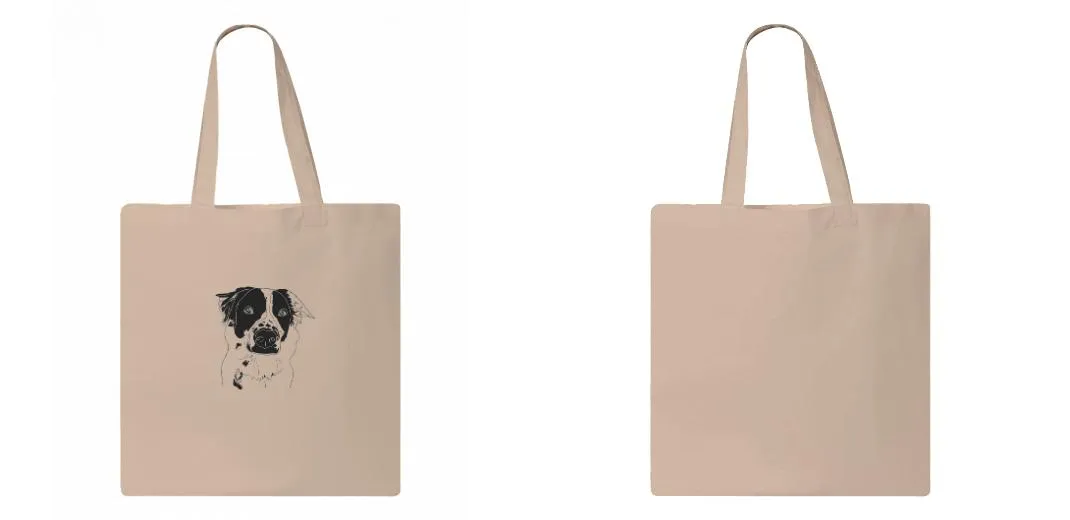 Economical Tote Bag | Q-Tees QTB | Medium Embroidery (7″ X 7″)