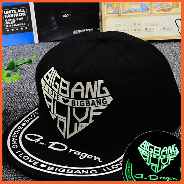 Fluorescent Street Dance Baseball Flat Hip Hop Caps | Breathable Adjustable Baseball Caps
