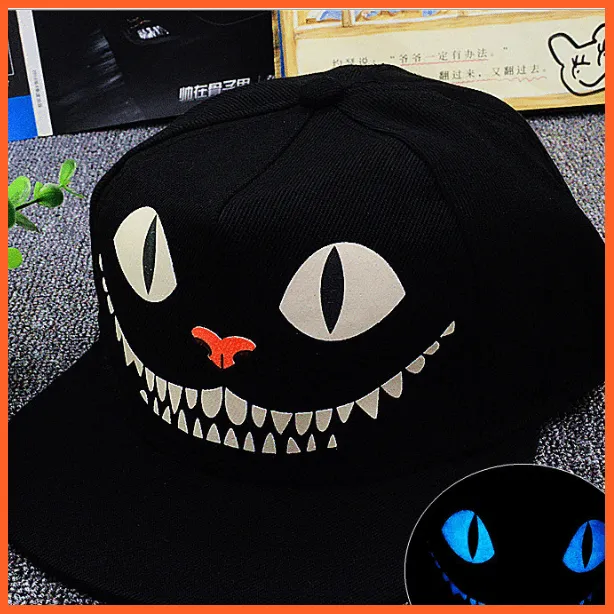 Fluorescent Street Dance Baseball Flat Hip Hop Caps | Breathable Adjustable Baseball Caps