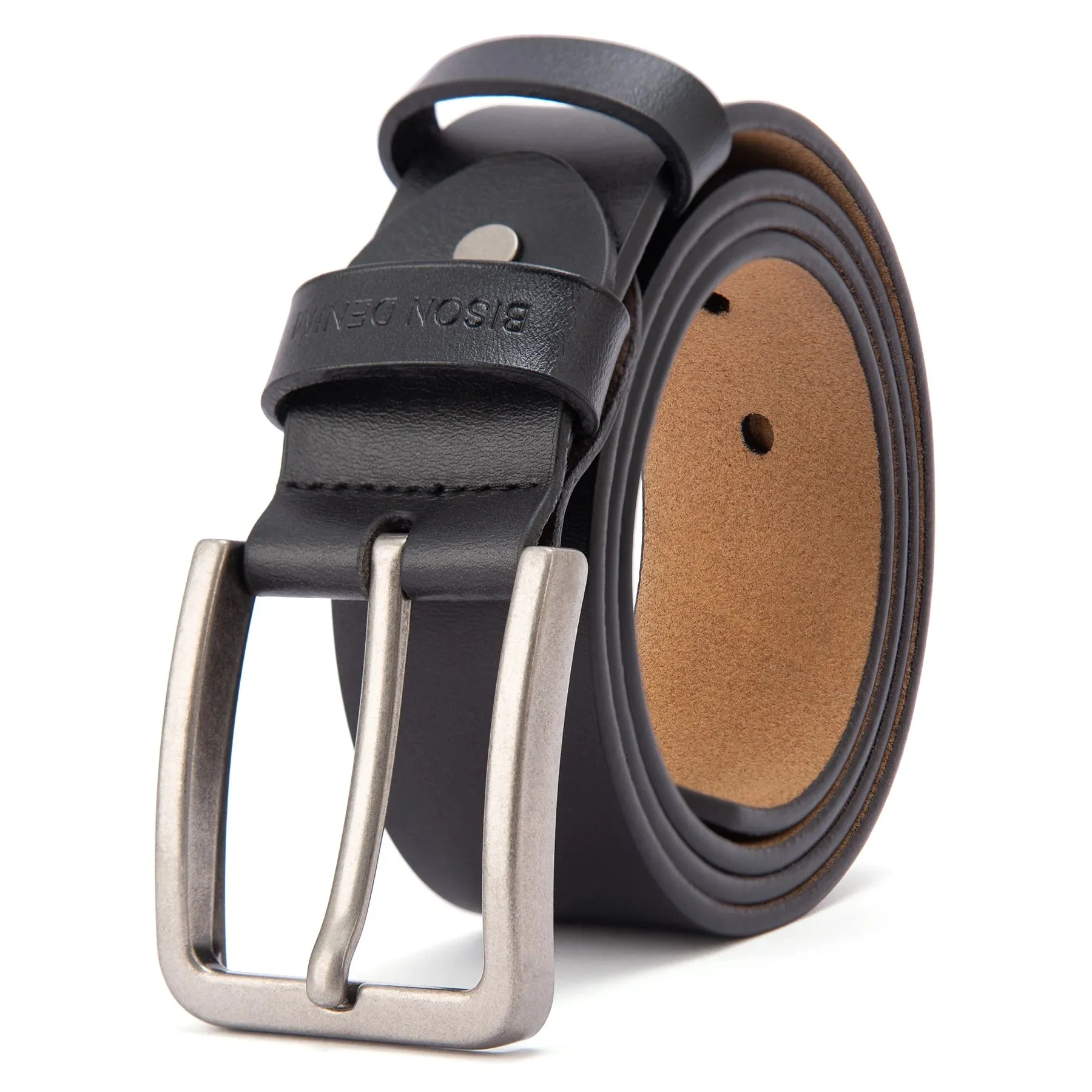 Genuine Leather Vintage Men Belt Luxury Designer Business Waist Strap High Quality Casual Belt