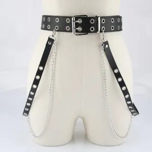 Gothic Punk Chain Belt