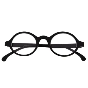 grinderPUNCH Kids Nerd Oval Professor Children's Costume Glasses, Clear Lens Harry Potter Glasses, Colonel Sanders Costume Glasses