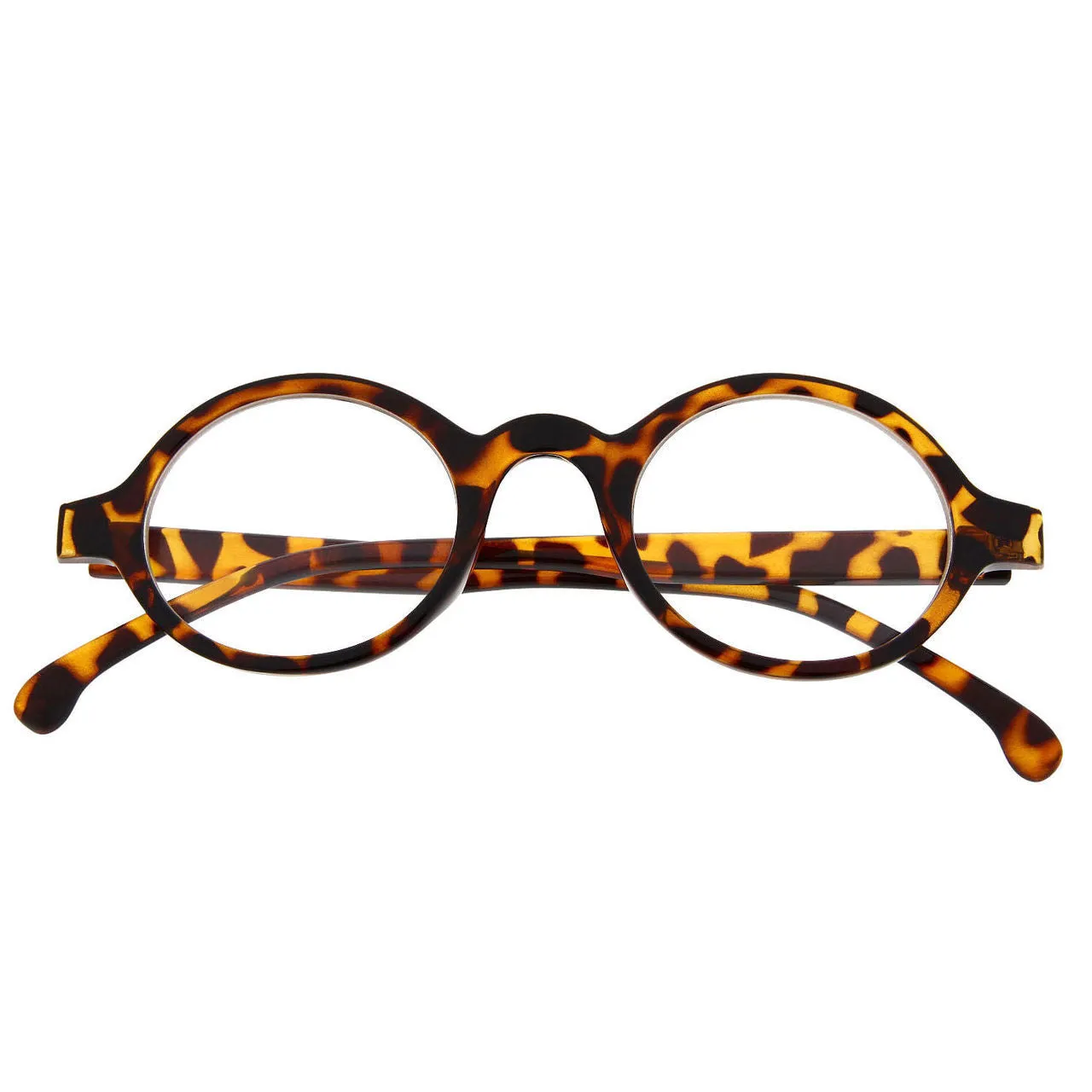 grinderPUNCH Kids Nerd Oval Professor Children's Costume Glasses, Clear Lens Harry Potter Glasses, Colonel Sanders Costume Glasses