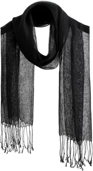 Jeelow Lightweight Summer Scarf Light Shawl Wrap Linen Feel Scarves For Men And Women