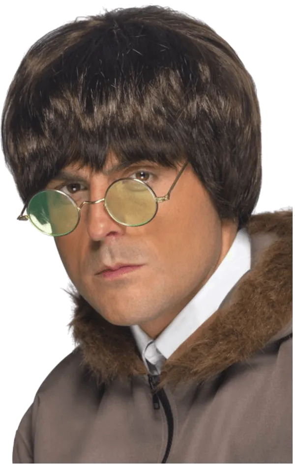 John Lennon The Beatles Wig - Brown
