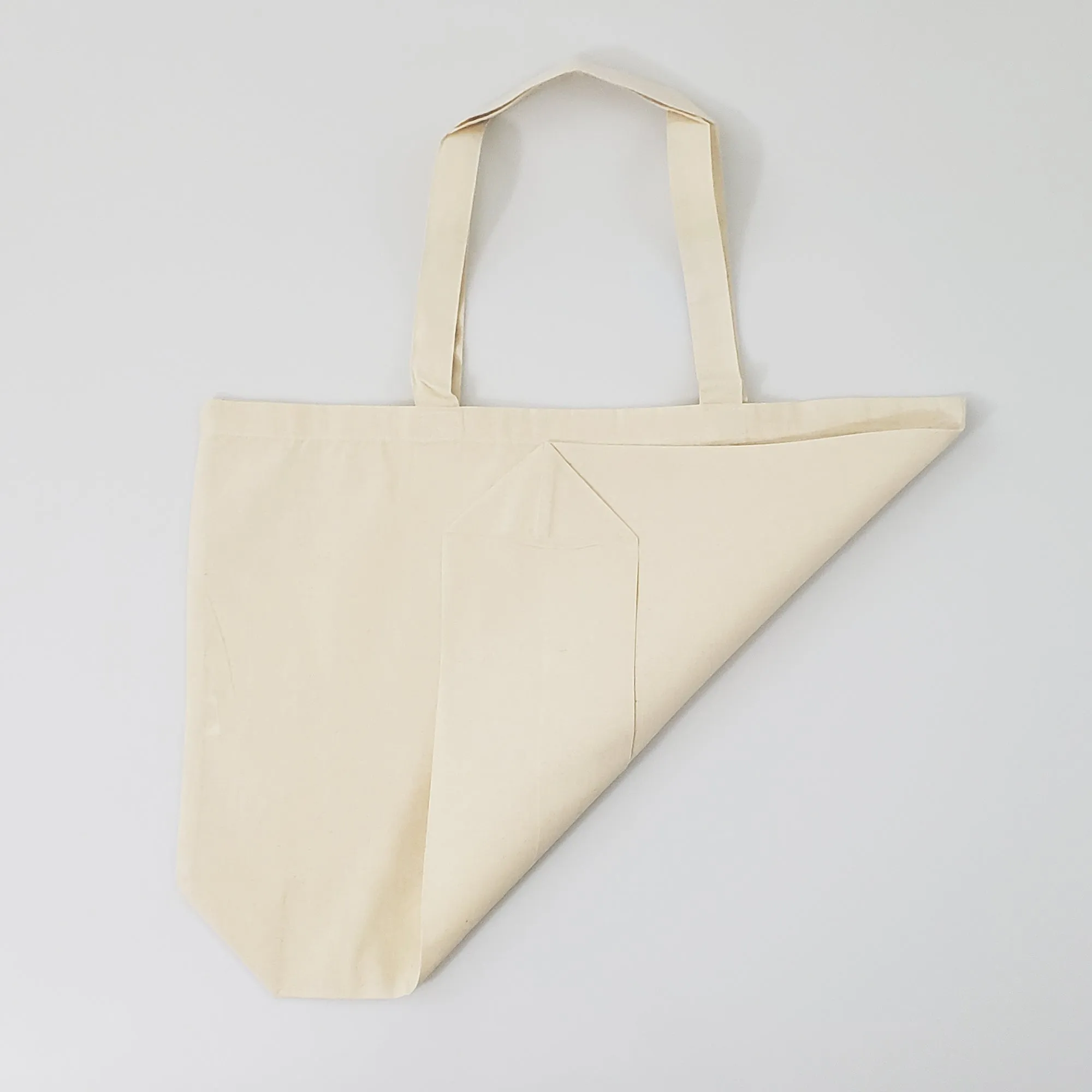 Large Cotton Basic Grocery Tote Bags - TG160
