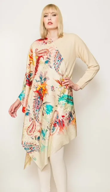 Light Printed Silk Scarves.     April Sale 25% Off ....At Checkout Use Code April25