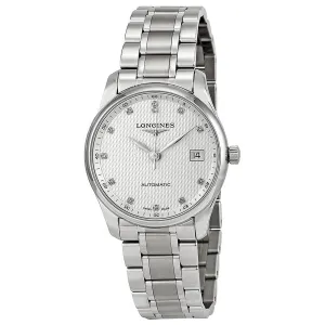 Longines Master Collection Silver Diamond Dial Stainless Steel L25184776