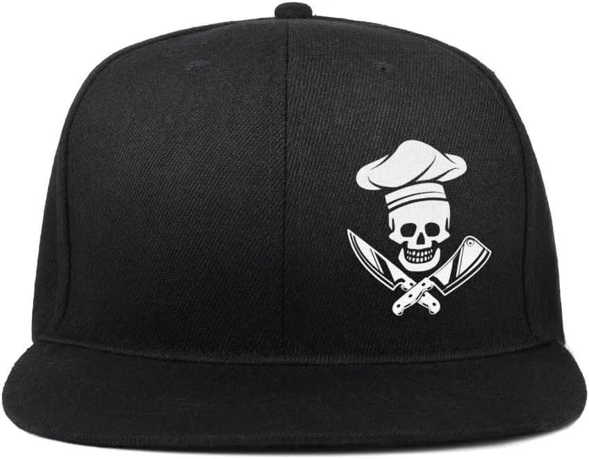Negi Snapback Hats for Men Black Adjustable Trucker for Dad from Boy Cap Adjustable Skull Baseball Cap