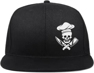 Negi Snapback Hats for Men Black Adjustable Trucker for Dad from Boy Cap Adjustable Skull Baseball Cap