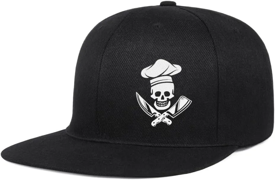 Negi Snapback Hats for Men Black Adjustable Trucker for Dad from Boy Cap Adjustable Skull Baseball Cap