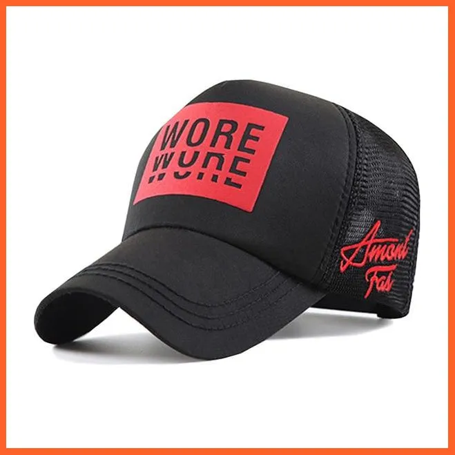 New Fashion Women Baseball Caps | Adjustable Breathable Printed Summer Sports Caps