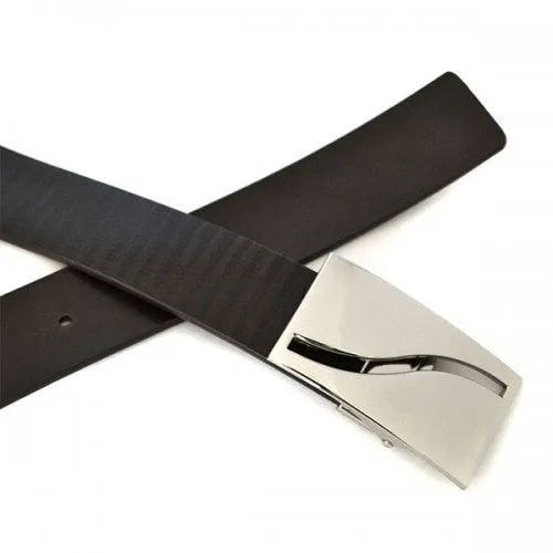 OAKLEY - Mens Brown Square End Leather Belt