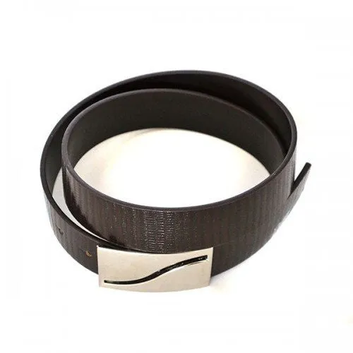 OAKLEY - Mens Brown Square End Leather Belt