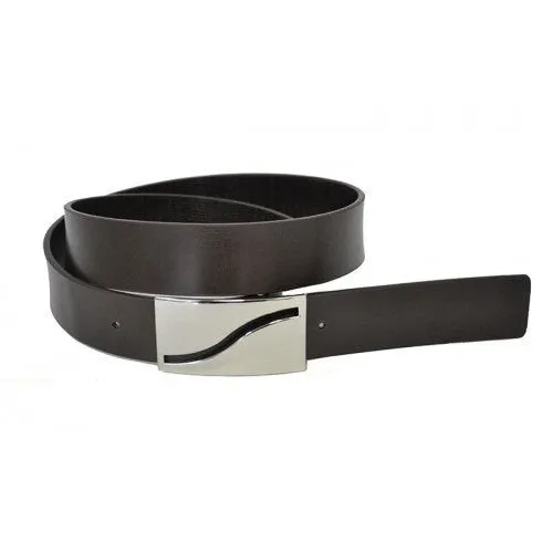 OAKLEY - Mens Brown Square End Leather Belt