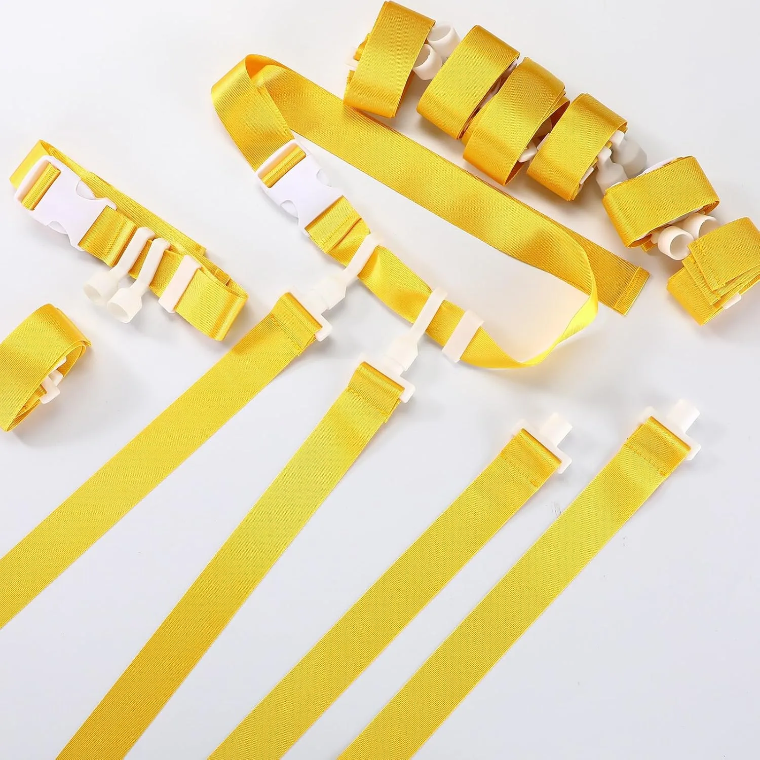 Peryiter 2/12/24 Set Player Flag Football Belt, Adjustable Football Belts and Flags for Kids Youth Adult Sport Team Training