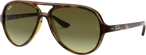 Ray-Ban RB4125 Cats 5000 Aviator Sunglasses