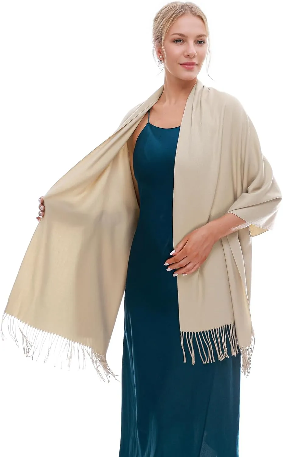 RIIQIICHY Scarf for Women Scarves and Wraps Winter Warm Pashmina Shawl for Cold Weather