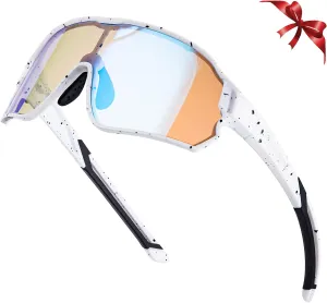 ROCKBROS Photochromic Sports Kids Sunglasses For Boys Girls Children Youth MTB Biking Sunglasses for Kids Ages 8 to 14