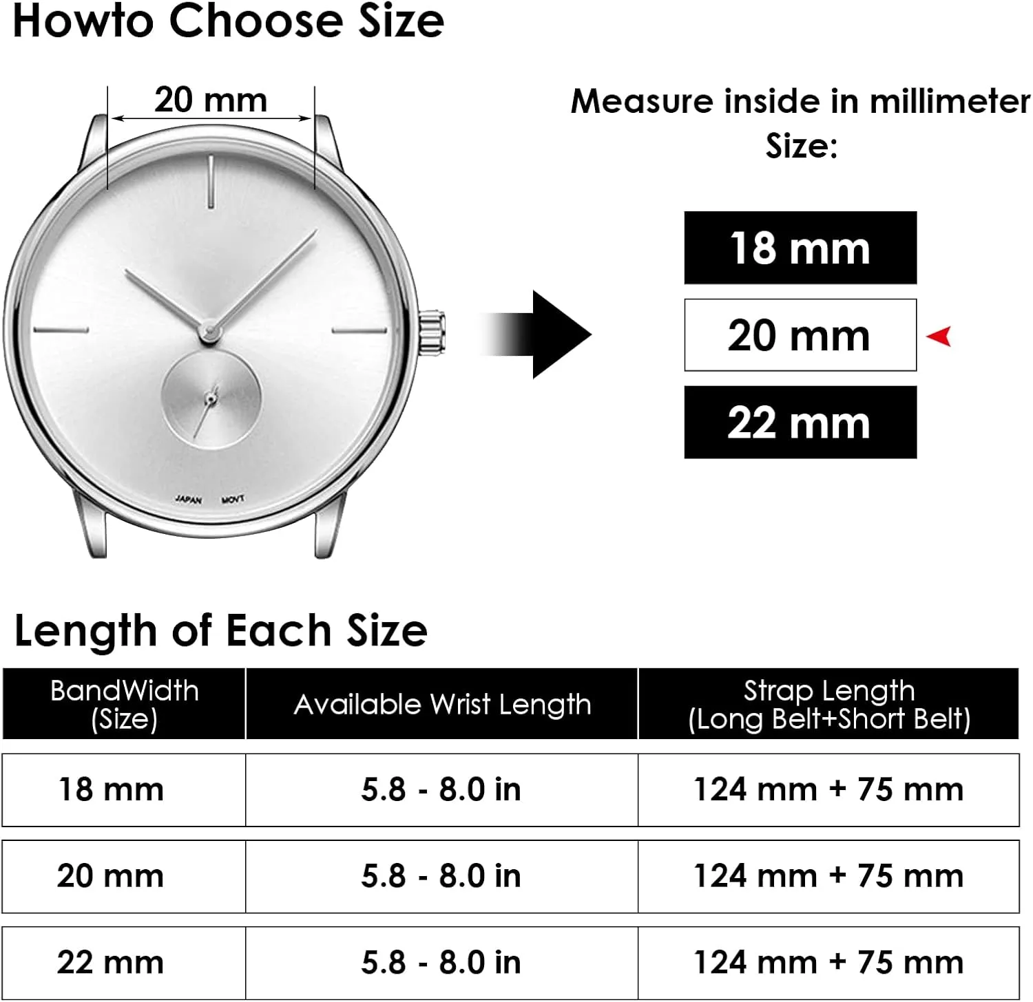 Silicone Rubber Watch Bands, Silver Stainless Steel Buckle, Quick Release, 18mm 20mm 22mm Smartwatches Bands for Men and Women Waterproof Sport Watchbands