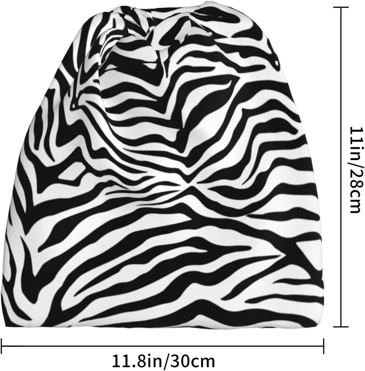 Skull Beanie Hat Baggy Slouchy Skull Chemo Beanies Cap Stretch Scarf Head Wrap Hip Hop Hats for Men Women Winter