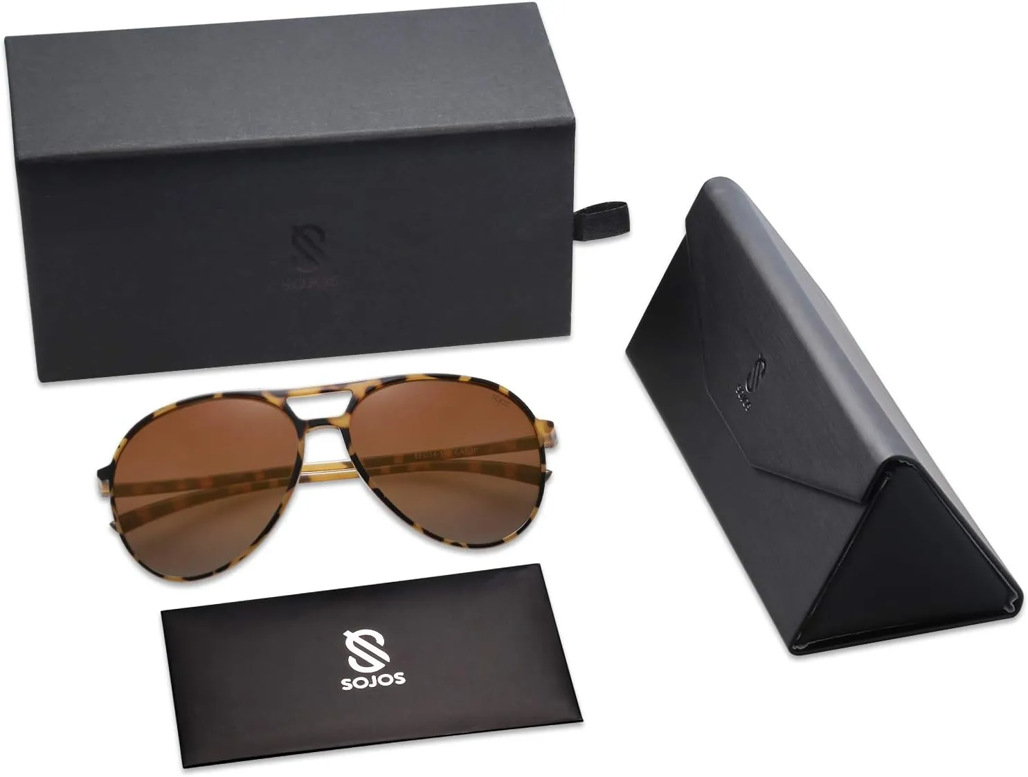 SOJOS Classic Polarized Ultra Lightweight Flexible Men Women Sunglasses JOURNEY SJ2065