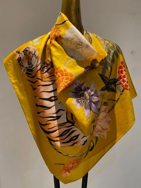 Square Silk Scarves.     April Sale 25% Off ....At Checkout Use Code April25