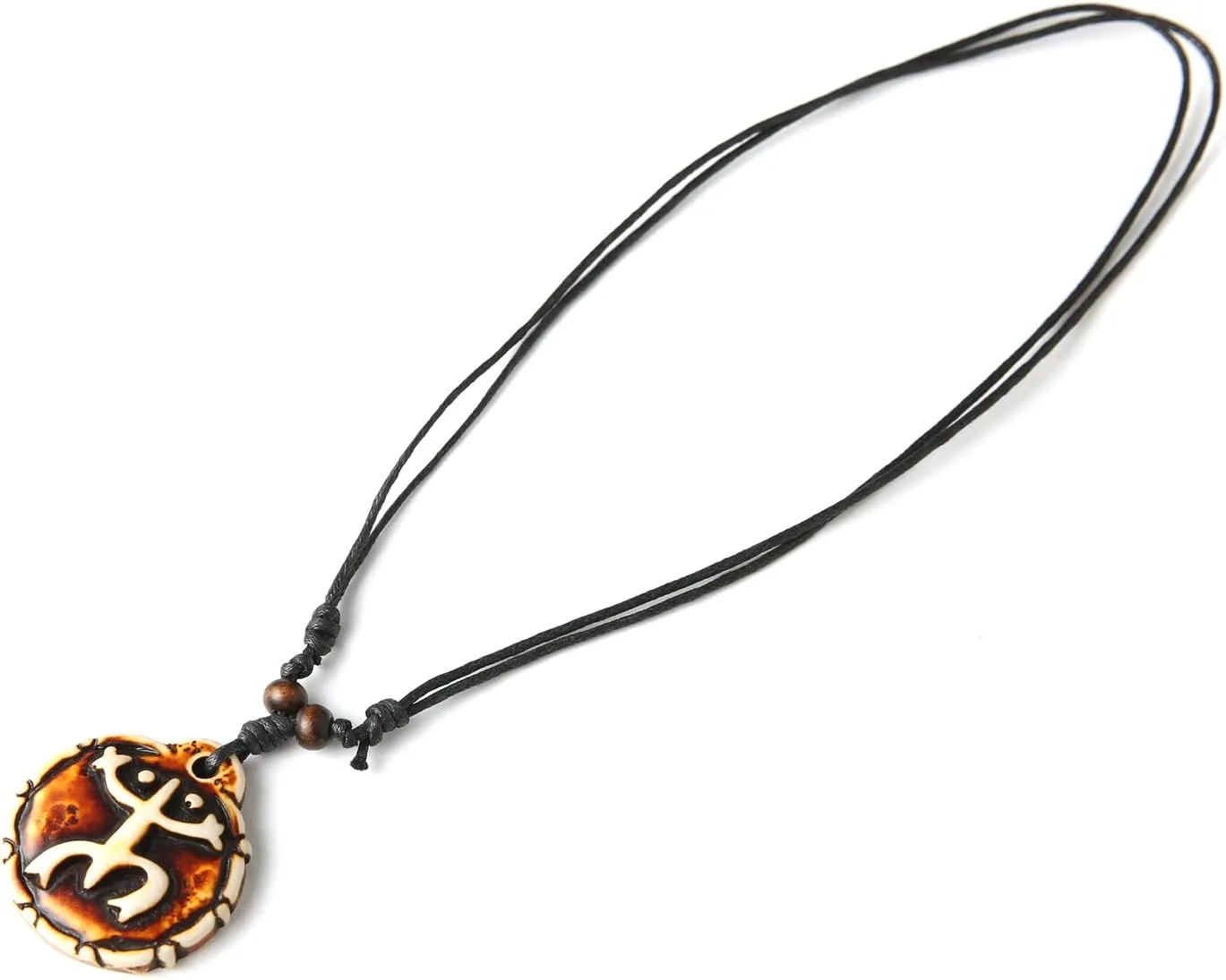 STWTRPuerto Rico Taino Pendant Necklace Sun Tribe Men Women pendant necklace Rope chain Maori Tribe necklace