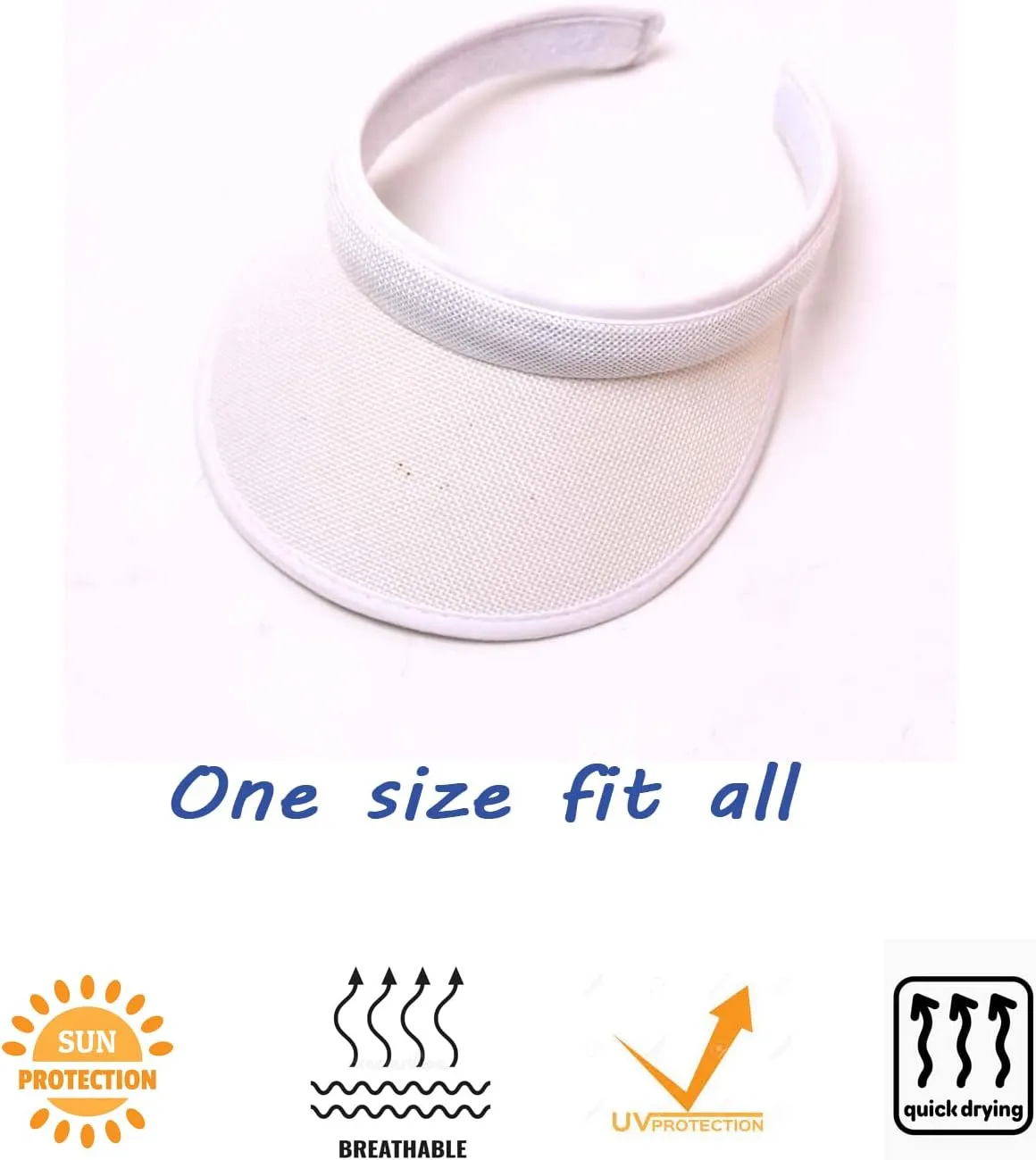 Sun Visor Hats Men Women Summer Beach Cap Sport Visors for Tennis Volleyball Running Jogging Cycling Fishing