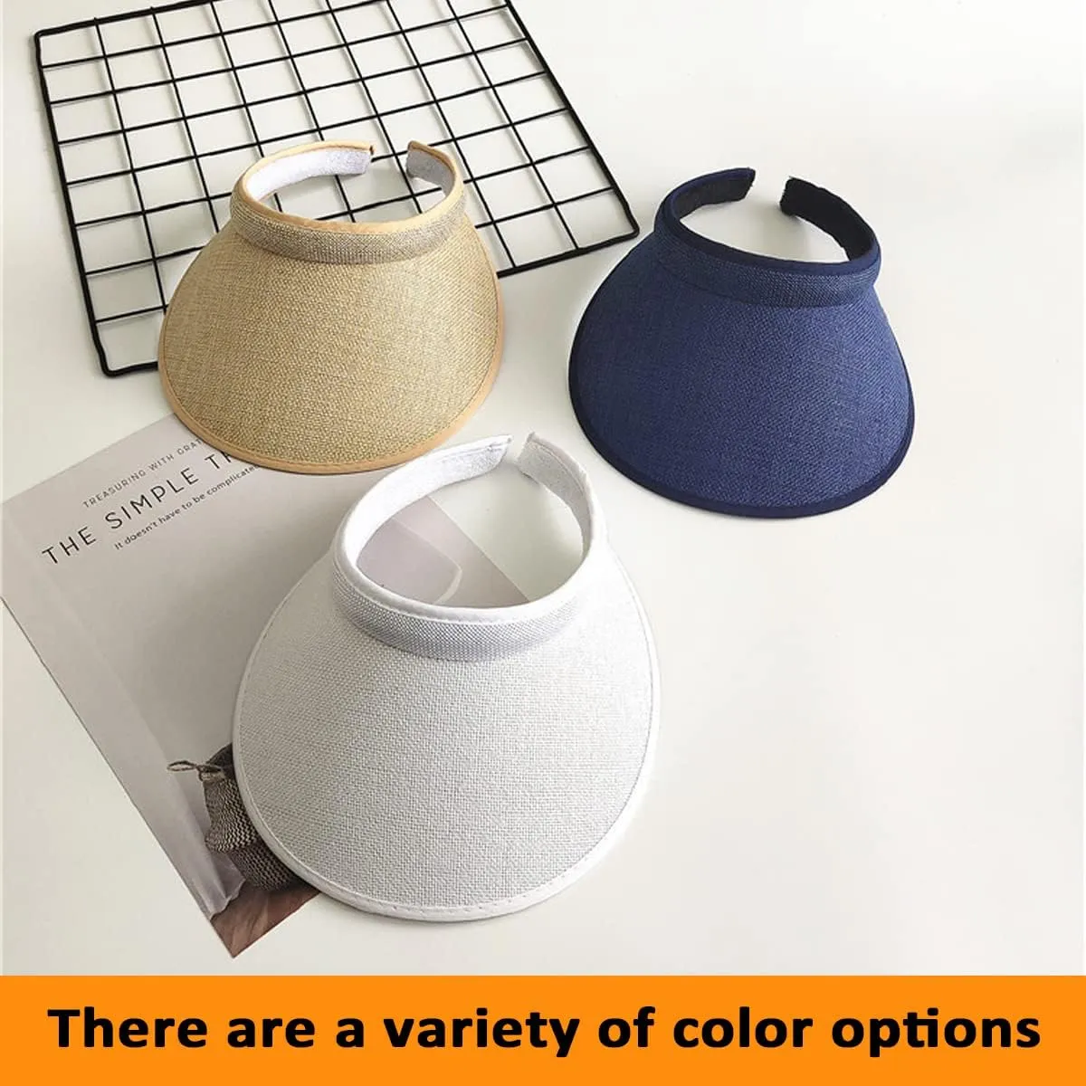 Sun Visor Hats Men Women Summer Beach Cap Sport Visors for Tennis Volleyball Running Jogging Cycling Fishing