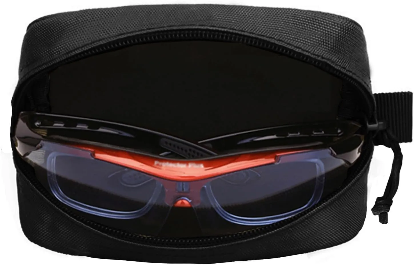 Tactical Molle Glasses Case Pouch. Portable Eyeglasses Cases Eyewear Box. Eyeglass Case with Clip