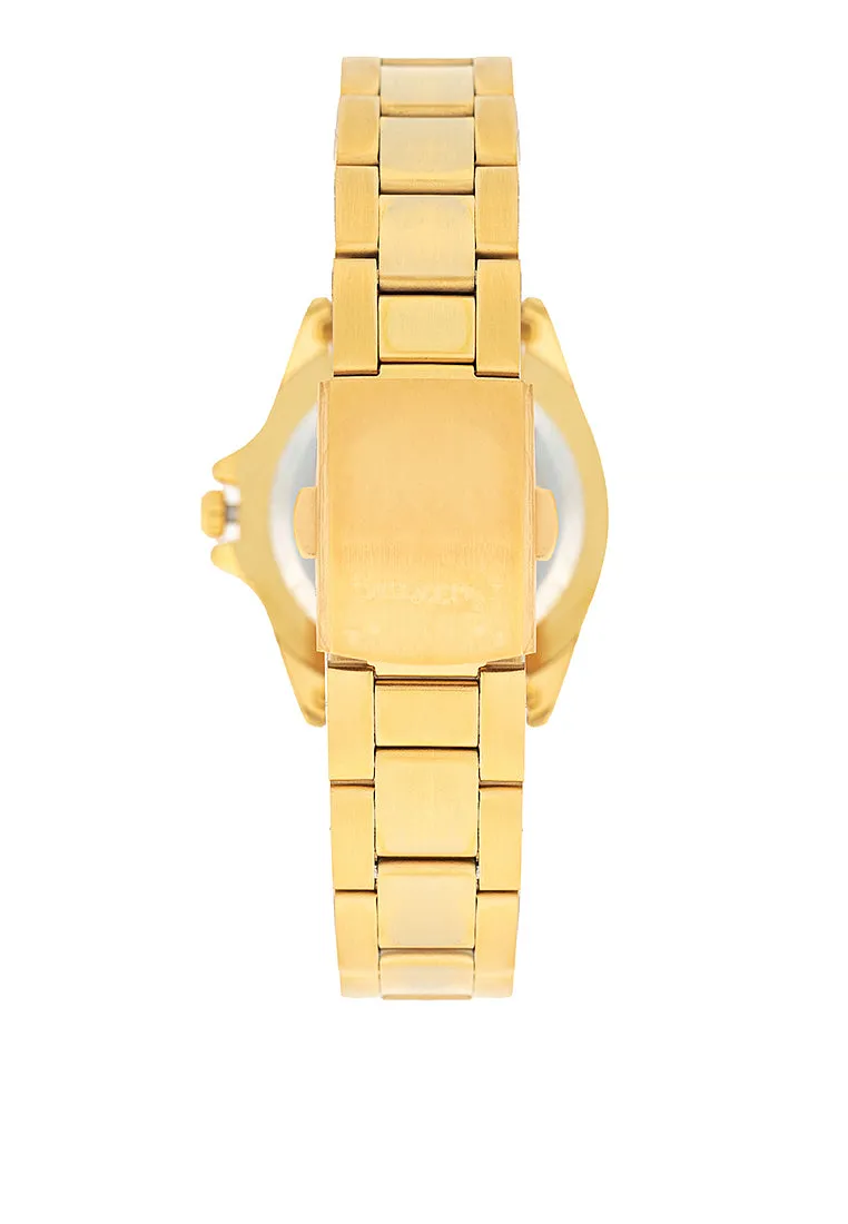 Valentino 20122464-GOLD DIAL Stainless Steel Strap Analog Watch for Women
